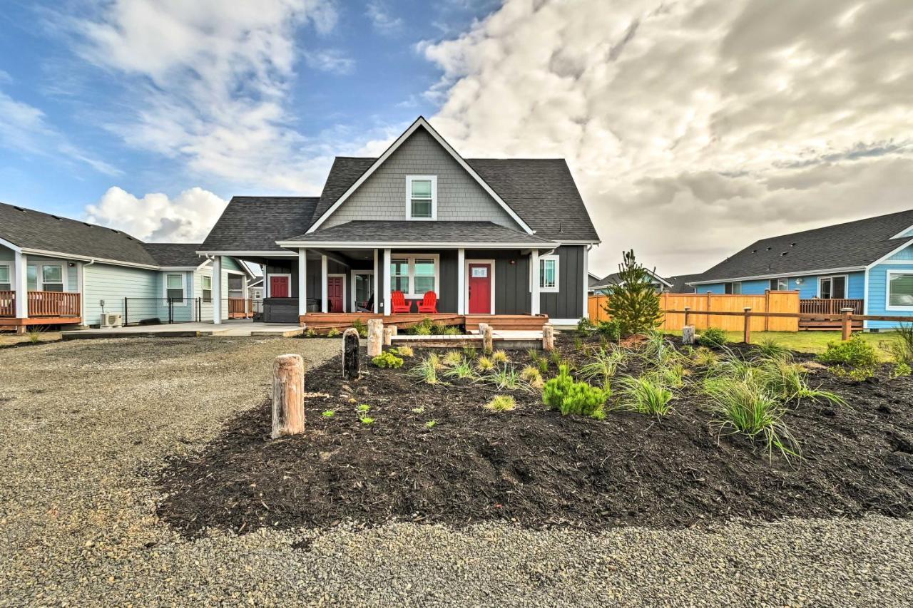 Ocean Shores Getaway With Fireplace And Hot Tub! Εξωτερικό φωτογραφία